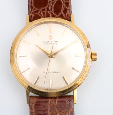Certina Blue Ribbon - Vánoční aukce "Náramkové a kapesní hodinky