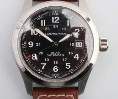 Hamilton Khaki - Vánoční aukce "Náramkové a kapesní hodinky