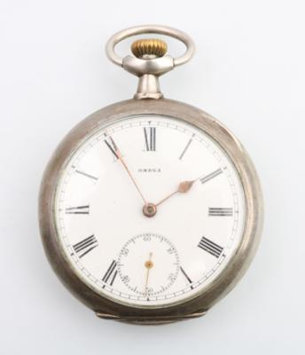 Omega - Vánoční aukce "Náramkové a kapesní hodinky