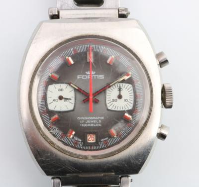 Fortis Chronograph - Christmas Auction "Wrist- and Pocket Watches