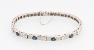 Brillant Saphir Armband - Klenoty a Hodinky