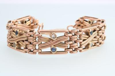 Diamant Saphir Armkette - Jewellery and watches