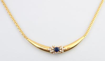 Brillant Saphir Collier - Jewellery and watches