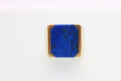 Herren Lapis-Lazuli Ring - Jewellery and watches