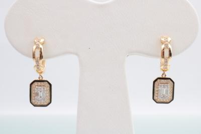 Brillant Diamant Ohrgehänge - Klenoty a Hodinky