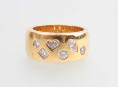 Brillant Diamant Ring - Klenoty a Hodinky