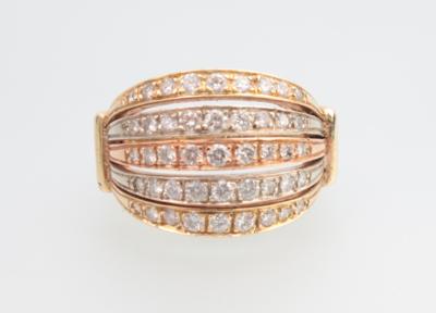 Brillantring zus. ca. 1,00 ct - Gioielli e orologi