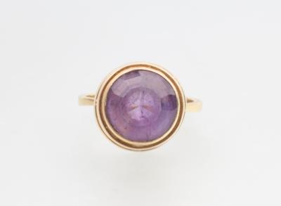 Amethyst Ring - Klenoty a Hodinky