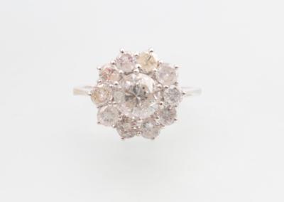 Brillant Ring ca. 2,40 ct - Klenoty a Hodinky