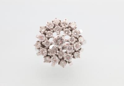 Brillantring zus. 1,36 ct - Schmuck und Uhren