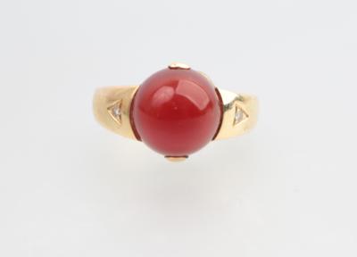 Karneol Brillant Ring - Gioielli e orologi