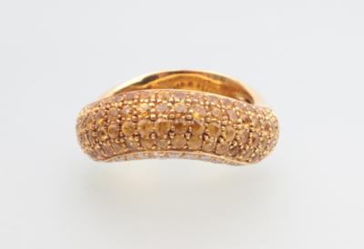 Saphir Brillant Ring - Klenoty a Hodinky