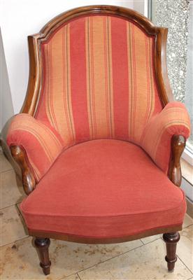 Fauteuil, um 1870 - Um?ní, starožitnosti, šperky