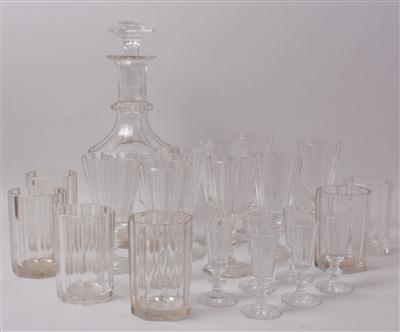 Gläsergarnitur - Kunst, Antiquitäten und Schmuck