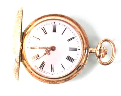 Jugendstil-Damentaschenuhr - Um?ní, starožitnosti, šperky