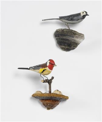 2 Vogelfiguren - Kunst, Antiquitäten und Schmuck