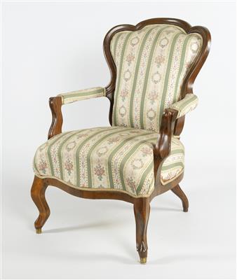 Armsessel, um 1860/70 - Kunst, Antiquitäten und Schmuck