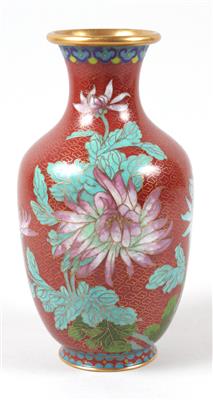 Cloisonné-Vase - Antiques, art and jewellery