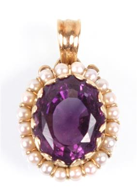 Amethystanhänger - Antiques, art and jewellery