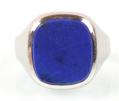 Lapislazuli-Herrenring - Arte, antiquariato e gioielli