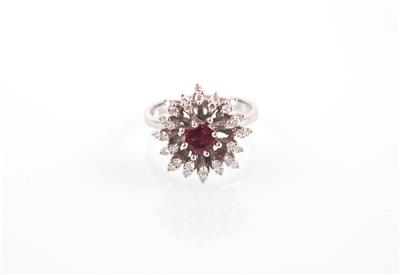 Diamantdamenring - Antiques, art and jewellery