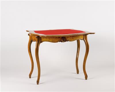 Konsoltisch/Spieltisch um 1860 - Online Auktion Kunst, Antiquitäten und Schmuck