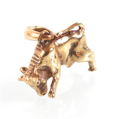 Anhänger STIER - Online Auktion Kunst, Antiquitäten und Schmuck