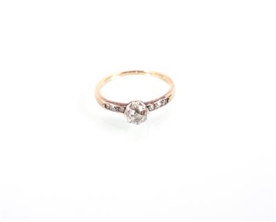 Brillant Diamantdamenring - Antiques, art and jewellery