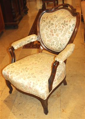 Fauteuil um 1860/70 - Umění, starožitnosti, šperky