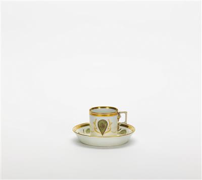 Empire Kaffeetasse mit Untertasse - Online Auktion Kunst, Antiquitäten und Schmuck