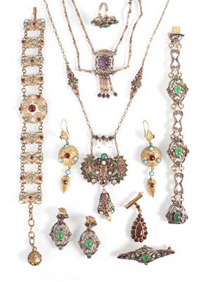 Konvolut Modeschmuck um 1900 - Arte, antiquariato e gioielli