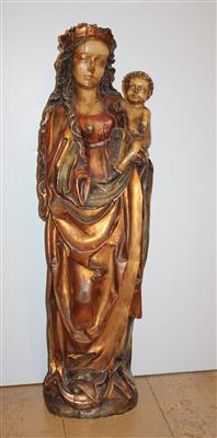 Madonna mit Kind (sogen. Mondsichel-Madonna) - Online Auktion Kunst, Antiquitäten und Schmuck