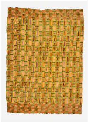 KENTE-Umschlagtuch für Männer - online auction Kunst, Antiquitäten und Schmuck