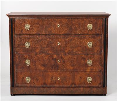 Biedermeier Schreibkommode um 1820/30 - Kunst, Antiquitäten und Schmuck