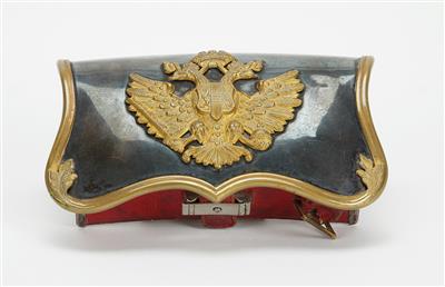 Kartusche für Offiziere der reitenden Truppen der k. u. k. Armee - Antiques, art and jewellery
