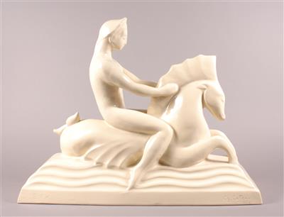 Art-Deco Dekorationsfigur Frankreich um 1920/30 - Art and Crafts 1900-1950