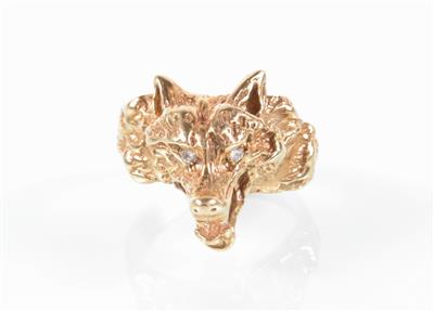 Brillantherrenring WOLFSKOPF - Antiques, art and jewellery