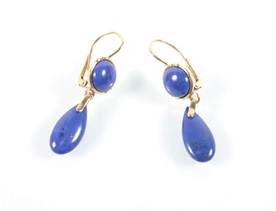 Lapislazuli-Ohrgehänge - Antiques, art and jewellery