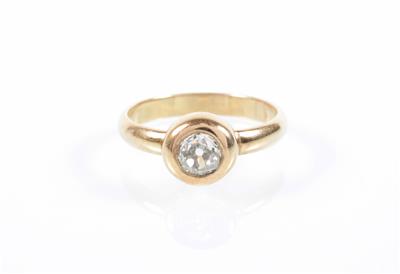 Diamant Damenring - Antiques, art and jewellery