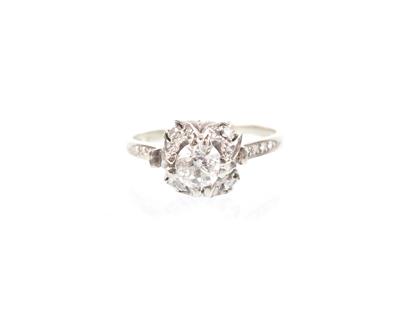 Brillant/Diamant Damenring - Antiques, art and jewellery