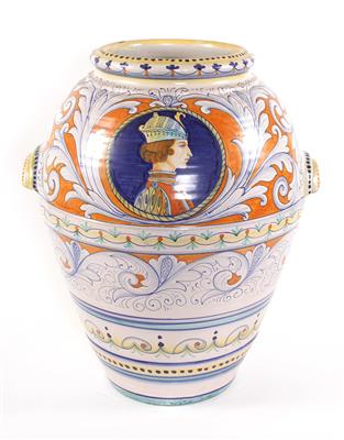 Bodenvase (sogen. Ballonvase) - Antiques, art and jewellery