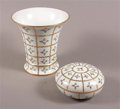 Vase/Deckeldose - Kunst, Antiquitäten und Schmuck