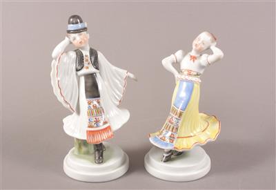 Tanzendes Trachtenpaar - Arte, antiquariato e gioielli