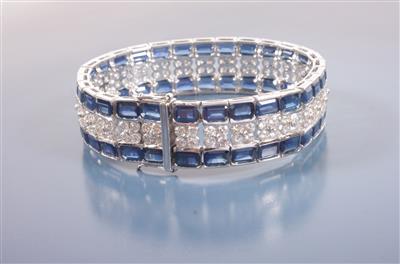 Brillantarmband zus. ca. 7,70 ct - Kunst, Antiquitäten und Schmuck