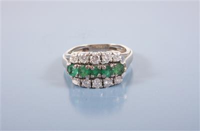 Brillantdamenring zus. ca. 1,00 ct - Antiques, art and jewellery