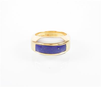 Lapislazuli/Perlmuttring - Antiques, art and jewellery