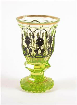 Biedermeier Fußbecher um 1830 - Antiques, art and jewellery