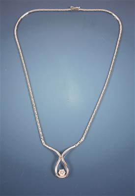 Brillant ca.0,70 ct Collier - Kunst, Antiquitäten und Schmuck