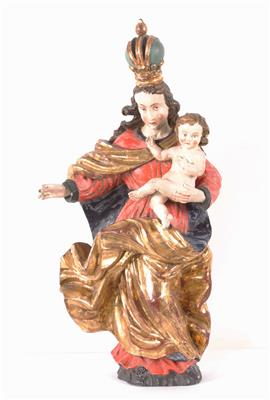 Madonna mit Kind in barockem Stil - Arte, antiquariato e gioielli