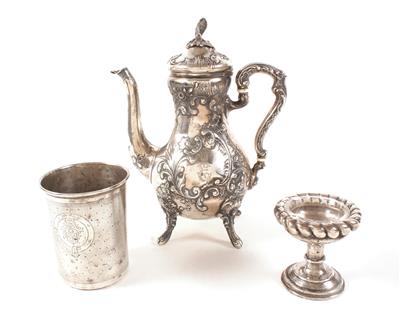 Mokkakanne/Becher/Gewürzschale - Antiques, art and jewellery
